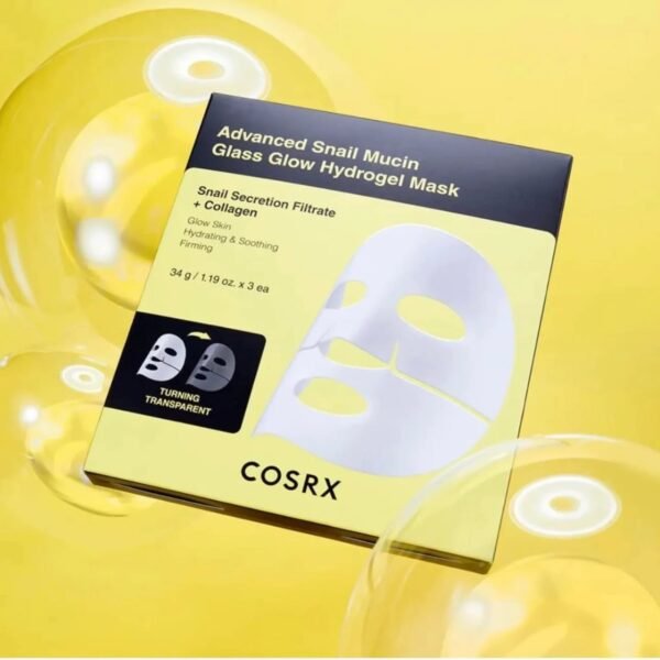 COSRX Advanced Snail Mucin Glass Glow Hydrogel Mask