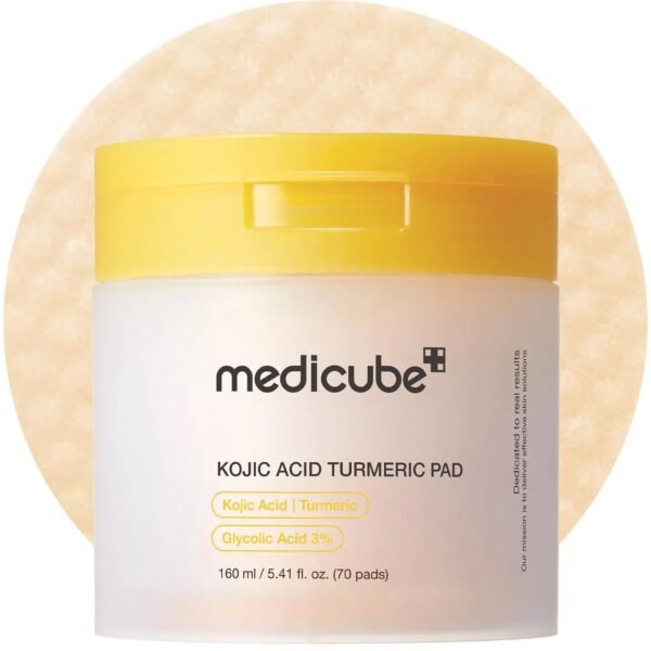 medicube Kojic Acid Turmeric Clarifying Toner Pad - 70 Pads