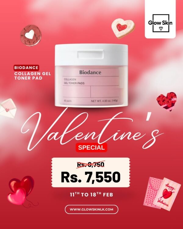 VALENTINE OFFER - BIODANCE COLLAGEN GEL TONER PAD (60 pads)