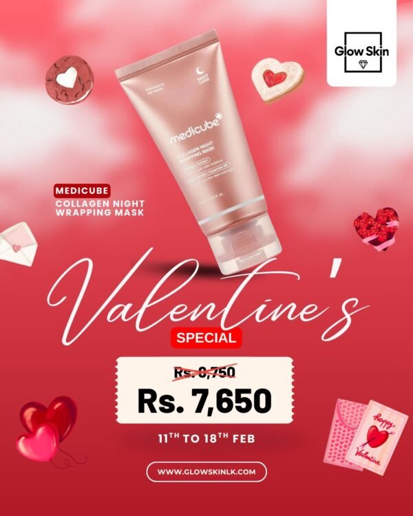 VALENTINE OFFER- MEDICUBE COLLAGEN NIGHT WRAPPING MASK 75ml