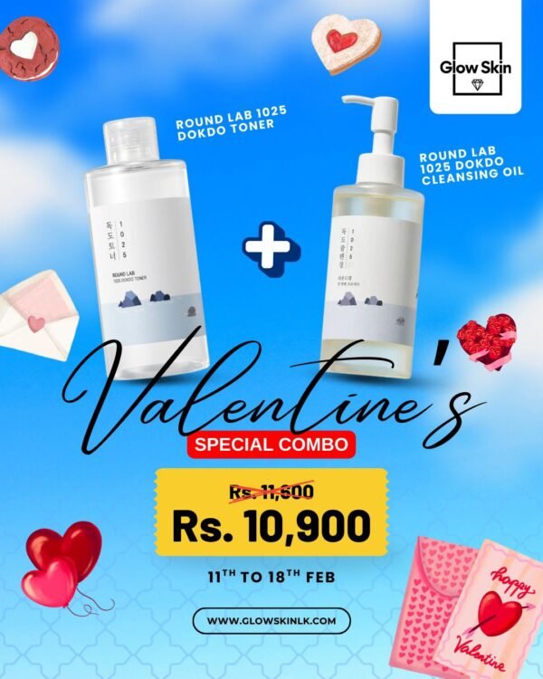VALENTINE OFFER- ROUND LAB DOKDO TONER 100ml +DOKDO CLEANSING OIL200ml